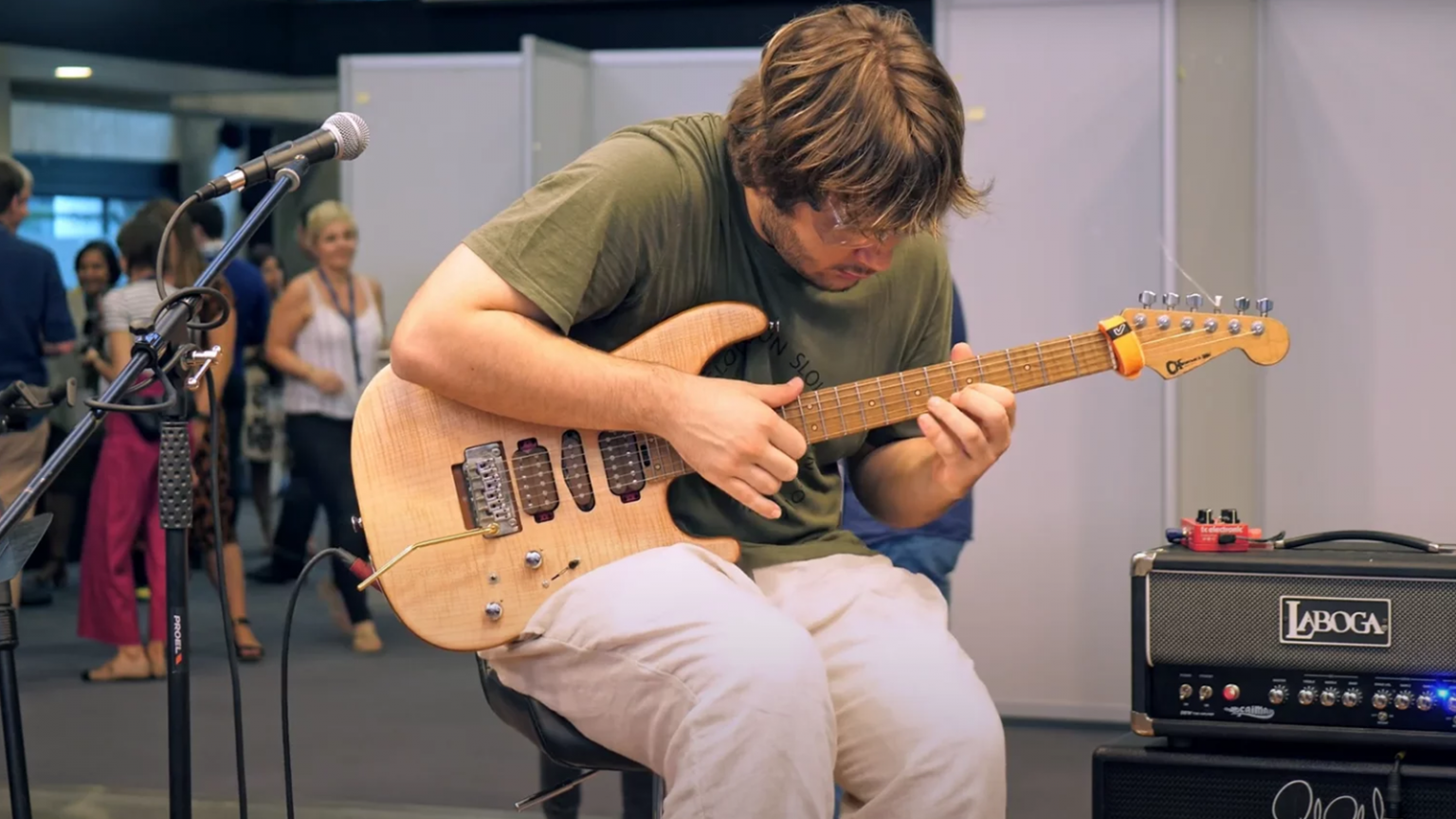 Picture of Exalted gives a stunning live at the Deep Brain Stimulation International Congress