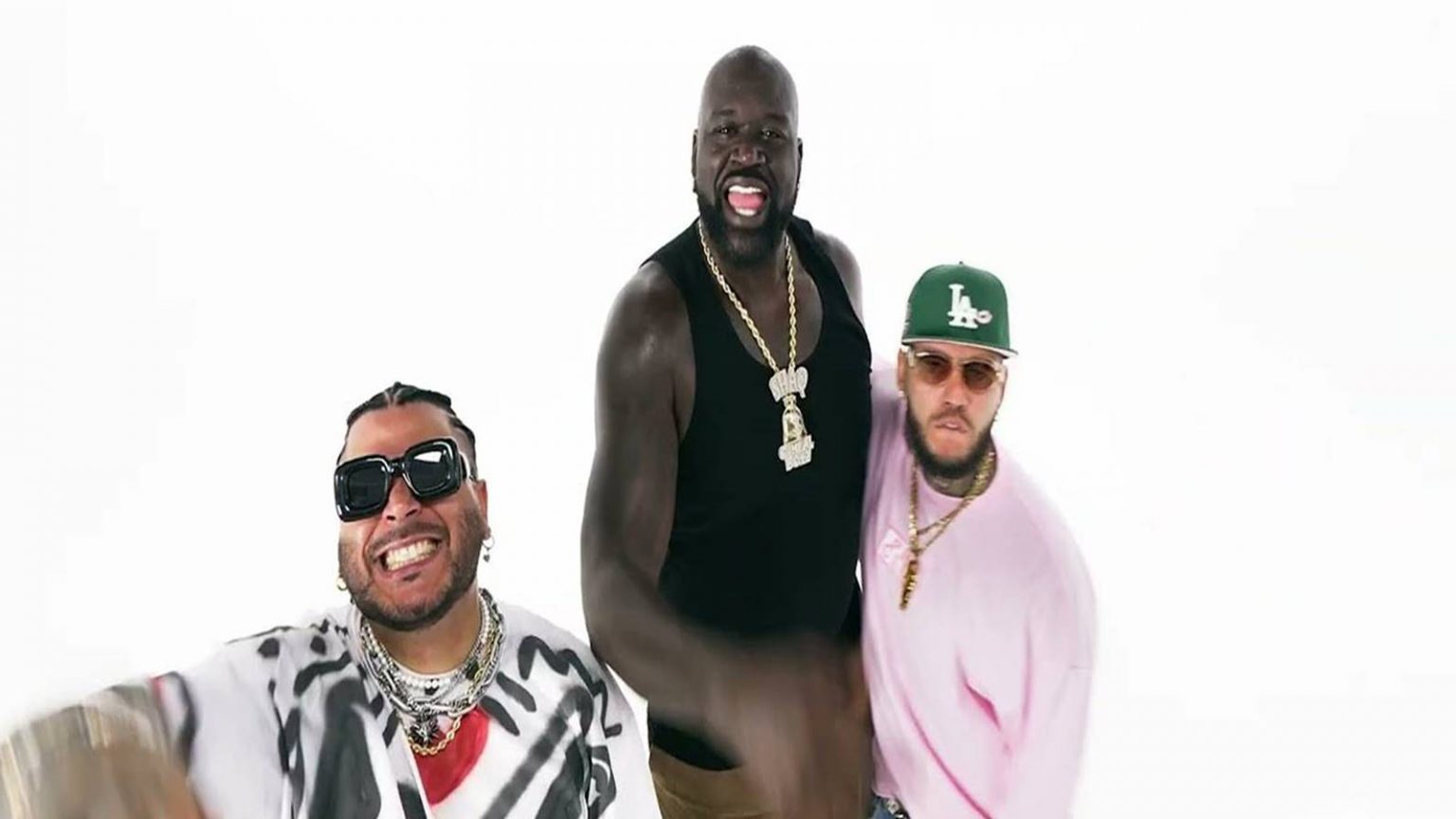 Picture of Shaquille O'Neal and Coyote have just released a stratospheric rap video…
