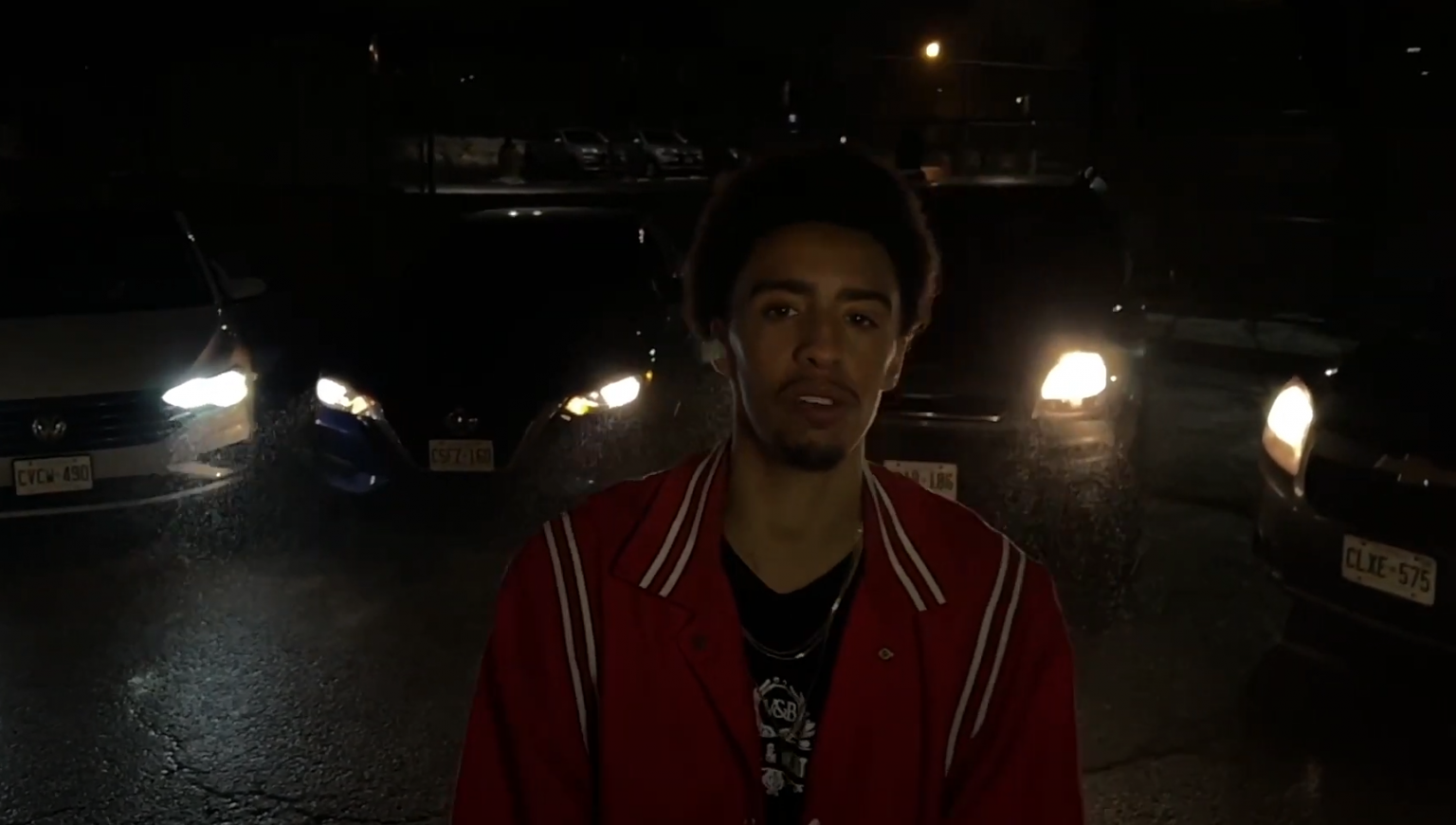 Picture of Oliver Joseph is on fire in his new video clip "LOST BOY"