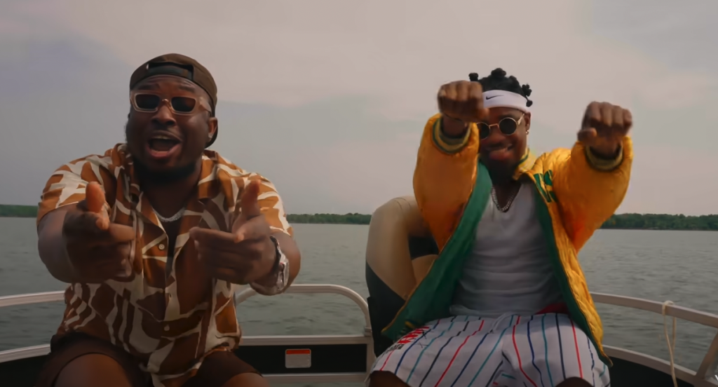 Picture of Escape with "Boy Wey Sabi", the new video from Osa