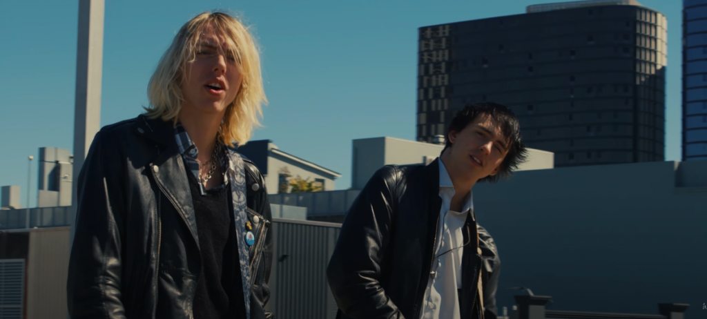 Picture of There's love in the air for Whitt's End's new music video, "Corner of My Eye"