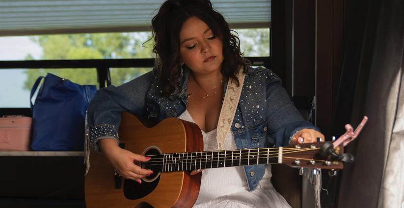 Picture of Olivia Mae Graham chases her dreams in her new "Boots" music video