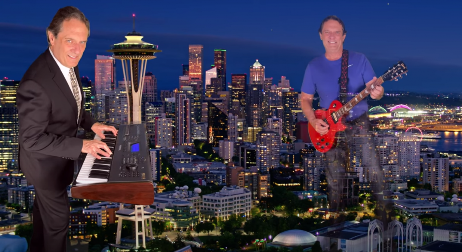 Picture of Discover Seattle from a different angle with the new music video from Dr. Don
