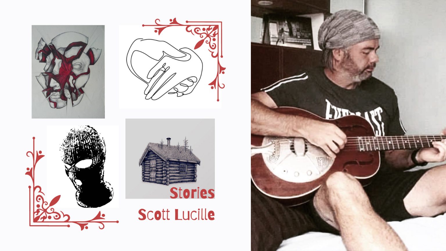 Picture of Scott Lucille presents his brand new album and unveils a new clip: "Cabin Blues"