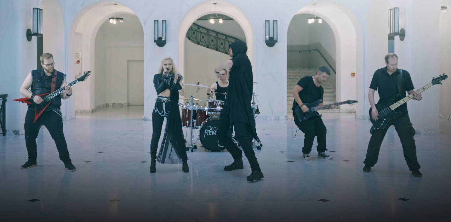 Picture of Toxic love and rock metal for "Set Me Free", the new music video from Decay To Remain