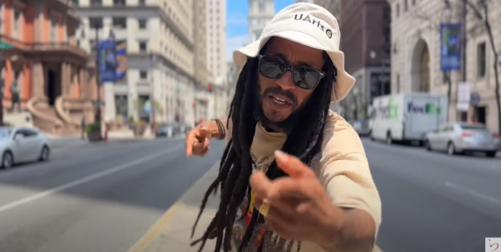 Picture of RAS Mikey C distills good vibes in his "Intensions" music video