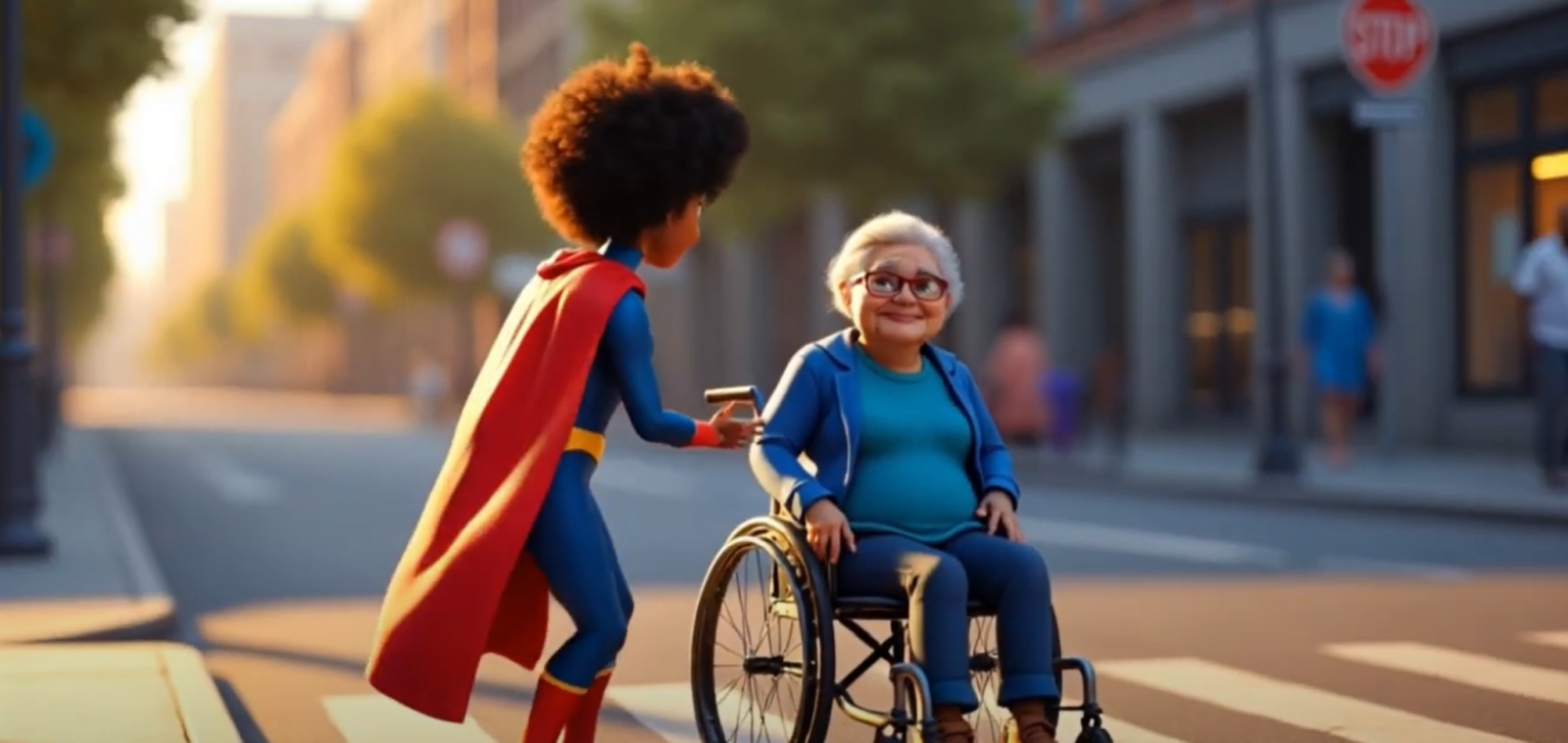 Picture of Cape or no cape ? GlassJack proves anyone can be a « hero » !